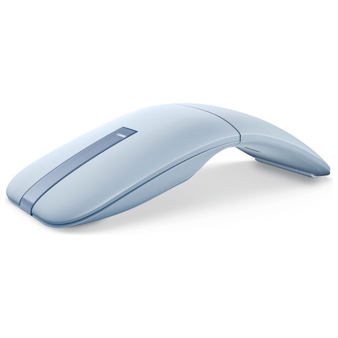 Dell MS700 Mouse da Viaggio Bluetooth Pieghevole Ambidestro 4000 DPI colore Misty Blue