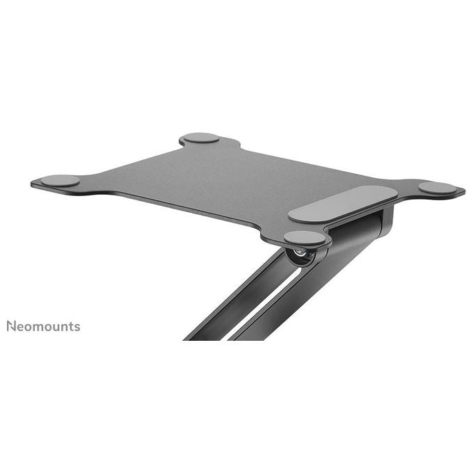 Neomounts DS20-740BL1 Supporto per Laptop Regolazione Altezza Continua 1,7 - 16,8 cm Pieghevole Compatto Universale 5 Kg colore Nero