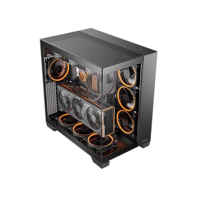 Antec C8 Case PC Full Tower E-ATX ATX mATX ITX Vetro Temperato Doppia Camera USB Type-C colore Nero