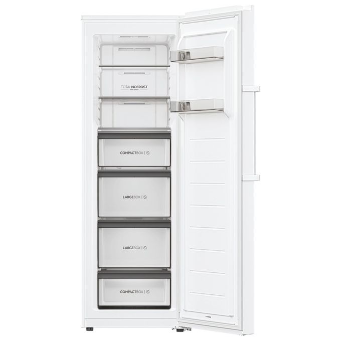 Haier H4F272WEH1 INSTASWITCH Congelatore Verticale 272 L 177 cm Classe E 37 dB Total No Frost Libera Installazione colore Bianco