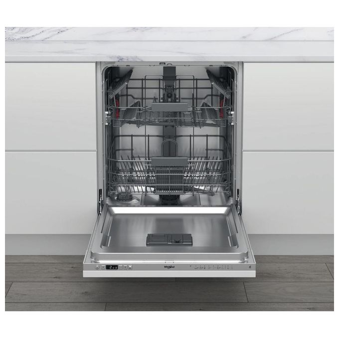 Whirlpool W2I HD524 AS Lavastoviglie a Scomparsa Totale 14 coperti Classe E 44 dB 9 programmi (82x60x55 cm) colore Argento