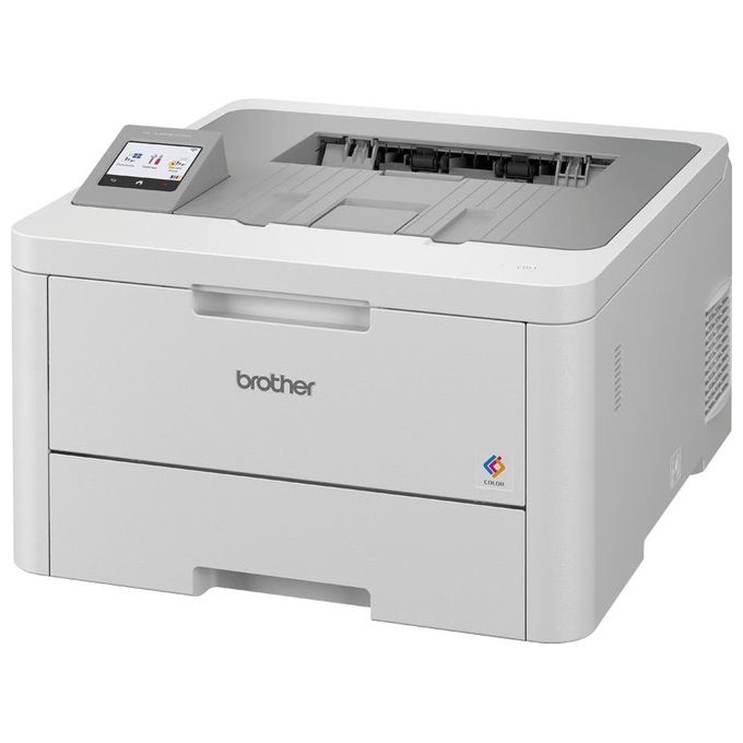 Brother HLL8230CDWRE1 Stampante LED a Colori 30 ppm Fronte Retro Automatico WiFi NFC Display Touch 6.8 cm 250 Fogli colore Bianco