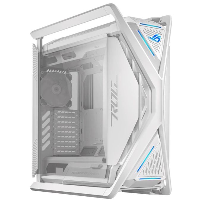 ASUS 90DC00F3-B39000 ROG Hyperion GR701 Case PC Full Tower Supporto E-ATX Radiatori 420 mm 4 Ventole 140 mm USB Type-C Doppia Porta 60W Aura Sync colore Bianco