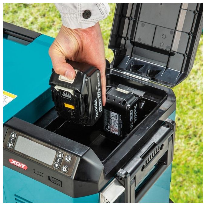 Makita CW004GZ Box Termico Frigorifero Portatile 29 L 47,1 cm Classe A Compressore XGT LXT colore Nero Blu