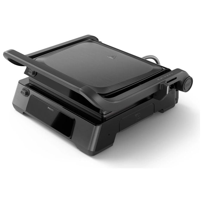 Philips HD6307-70 Serie 7000 Grill a Contatto 2200 W 8 Funzioni Preimpostate Sensore di Temperatura colore Nero
