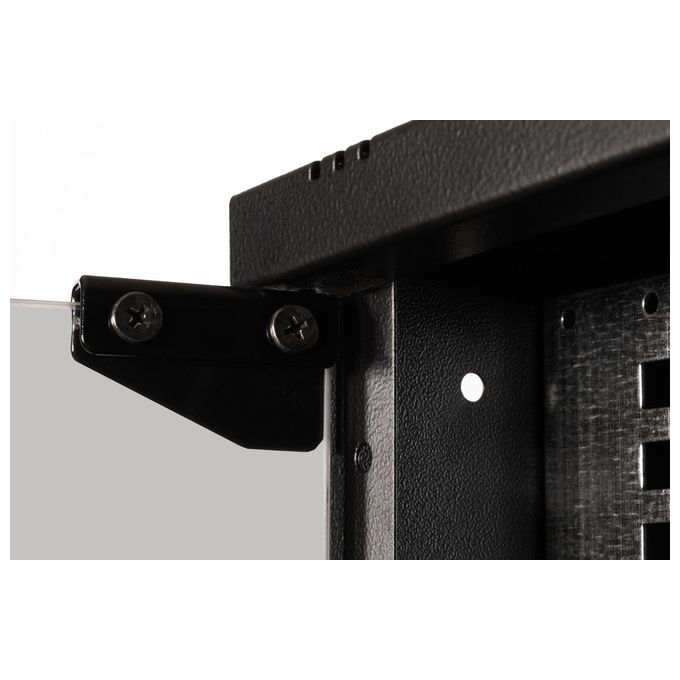 Digitus DN-49203 SOHO PRO Armadio Rack a Parete 19'' 7U 540x400 mm Carico Max 60 Kg Porta in Vetro IP20 colore Nero