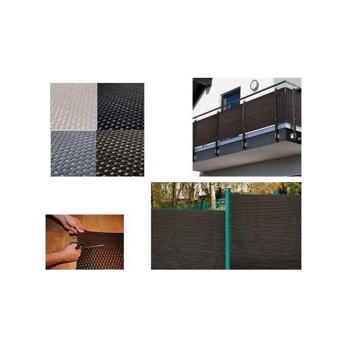 Brixo Stuoia Rattan Screen Grigio 0.9X3mt