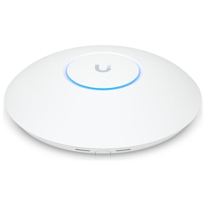 Ubiquiti U7-PRO Access Point WiFi 7 Tri-Band 2.4 5 6 GHz 5800 Mbit-s MU-MIMO PoE 140 m² colore Bianco