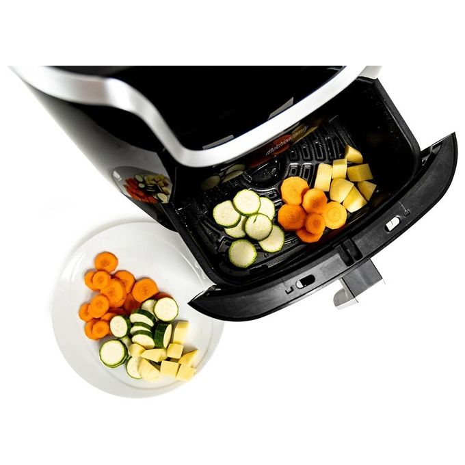 Melchioni 118340038 GIOIA Friggitrice ad aria 6,5 L 1700 W 30 programmi preimpostati Display touch colore Nero