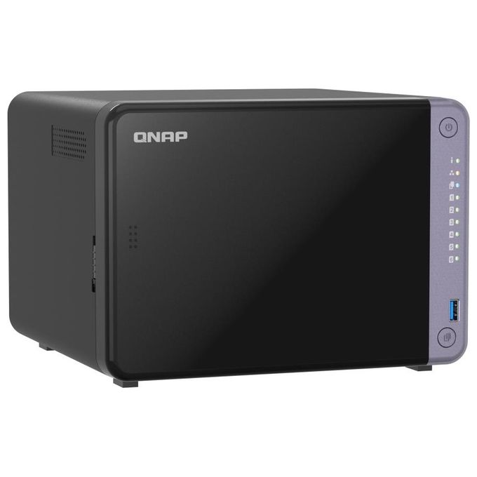 QNAP TS-632X-4G 6-bay 3.5'' desktop NAS AL524 4C 2.0GHz colore Nero