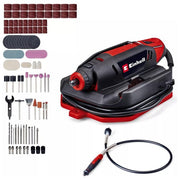 Einhell 4419380 TC-MT 150 E Utensile di rettifica e incisione 150 W 35000 giri-min con 117 accessori colore Nero Rosso