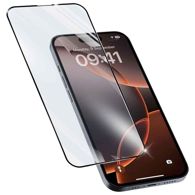 Cellular Line Impact Glass Capsule per iPhone 16 Pro