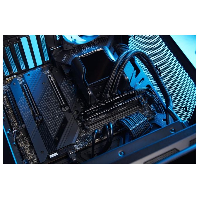 Kingston KF556C40BB-8 FURY Beast Memoria RAM 8 GB DDR5 5600 MT-s CL40 DIMM XMP 3.0 colore Nero
