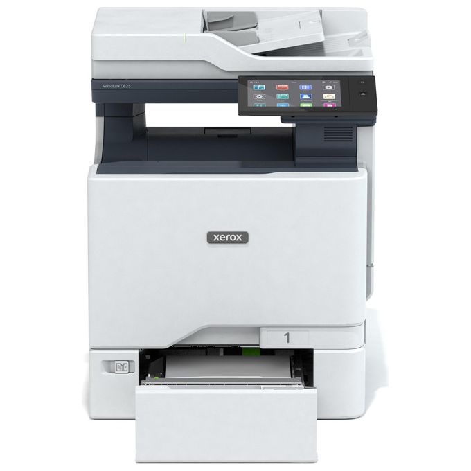 Xerox C625V_DN VersaLink C625 Stampante Multifunzione Laser a Colori A4 50 ppm Duplex Automatico con Touchscreen 7 pollici Wi-Fi Opzionale Ethernet Gigabit NFC colore Nero