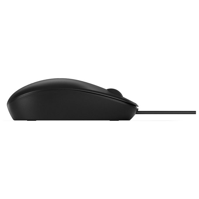 HP Mouse 125 Wired Cablato USB Nero