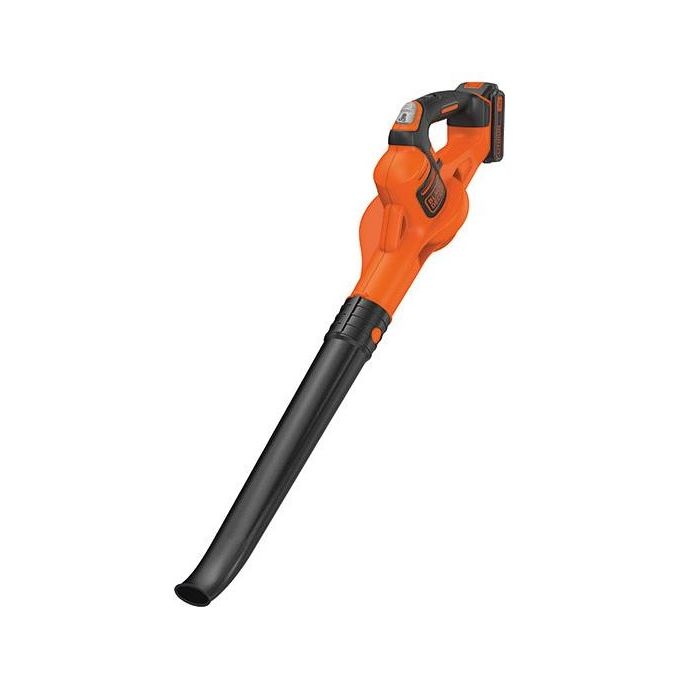 Black+Decker Soffiatore Elettrico a Batteria Litio 18v con Tecnologia Power Command