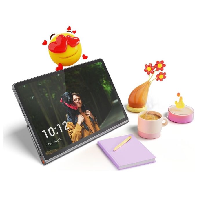 Lenovo ZADX0091SE Tab Plus Tablet Android 11.5'' 2K MediaTek Helio G99 8 GB RAM 128 GB WiFi 5 Audio JBL Dolby Atmos colore Grigio