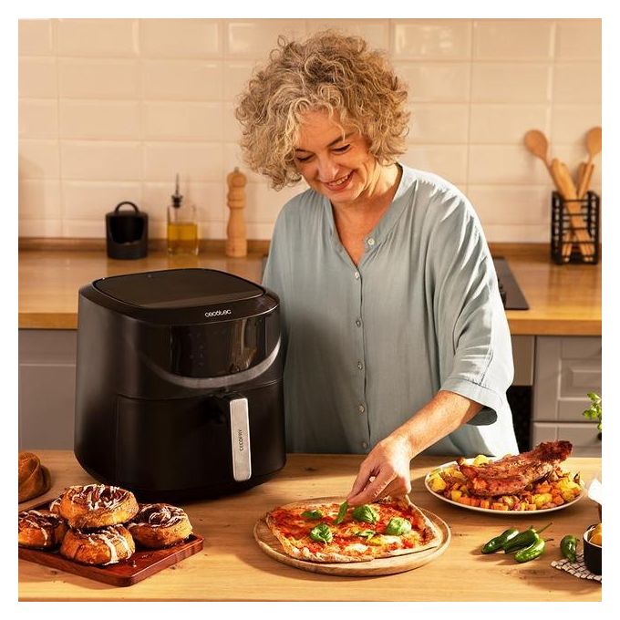 Cecotec CECOFRY ABSOLUTE 7600 Friggitrice ad aria 7.6 L 2000 W 8 programmi display touch colore Nero