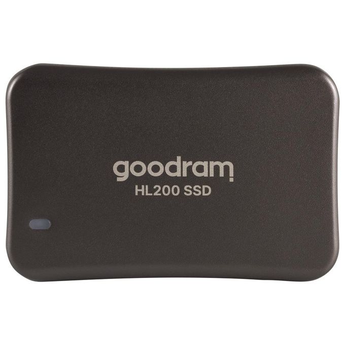 Goodram SSDPR-HL200-256 SSD Esterno 256 GB USB Tipo C 3.2 Gen 2 Velocita' Lettura 520 MB-s Scrittura 500 MB-s colore Grigio