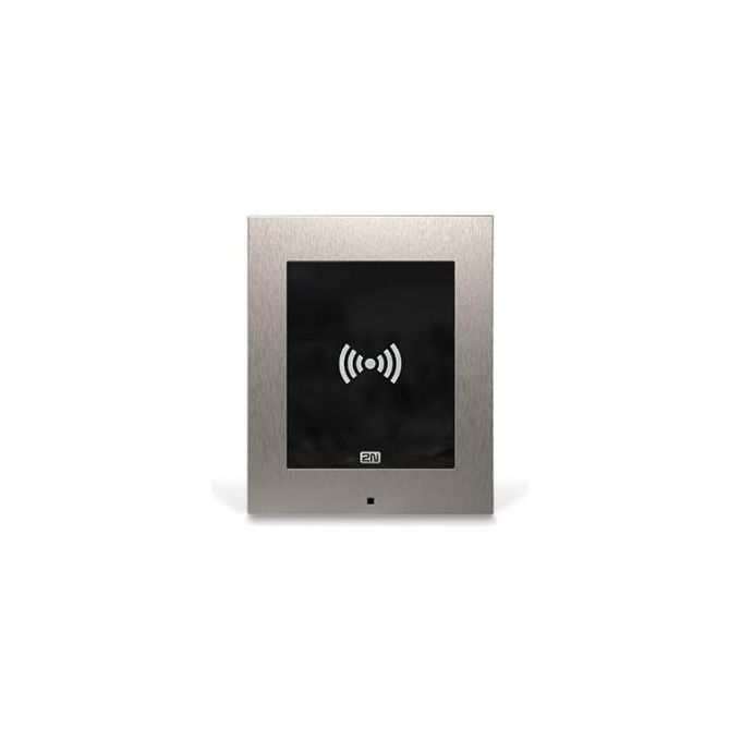 2N 9160344 Access Unit 2.0 Lettore Controllo Accessi RFID 125kHz 13.56MHz NFC PoE IP54 IK08 colore Nero