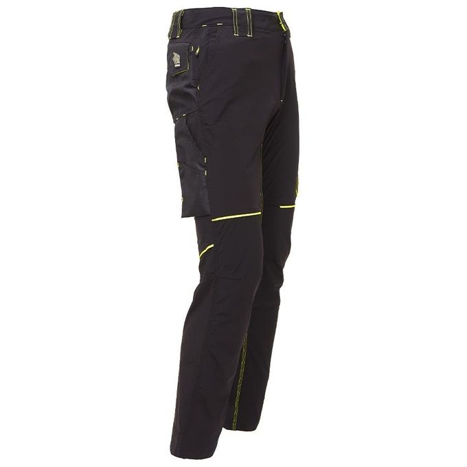 U-Power Pantalone Black Carbon Taglia Xxl World