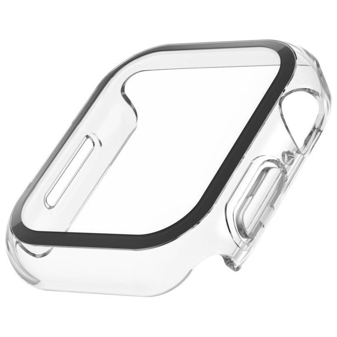 Belkin OVG003ZZCL TemperedCurve Proteggi Schermo Curvo Bumper 2 in 1 Apple Watch Series 4 5 6 7 8 9 SE 40 41mm colore Trasparente