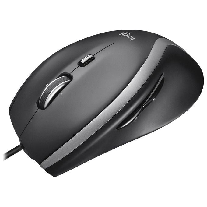 Logitech 910-005784 M500s Mouse con cavo USB ottico 4000 dpi 7 tasti ergonomico colore Nero