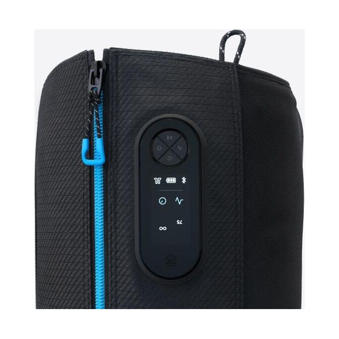 Therabody JETBOOTS RecoveryAir Stivali Massaggio a Compressione Wireless con Bluetooth TruGrade FastFlush 240 min batteria inclusi custodia e caricabatterie colore Nero