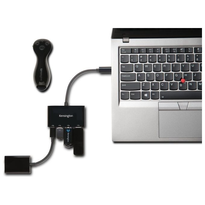 Kensington CH1000 Hub 2 x Usb 3.1 e 2 x Usb-C Desktop
