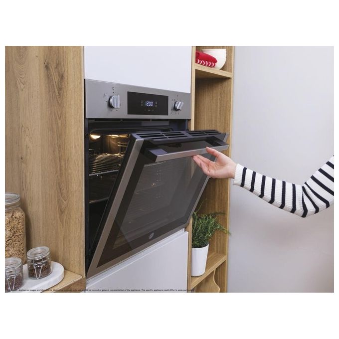 HOOVER HOC3U3178IN Forno Elettrico da Incasso Ventilato Multifunzione con Grill 70 Litri 60 cm Classe A+ Wi-Fi colore Acciaio Inox