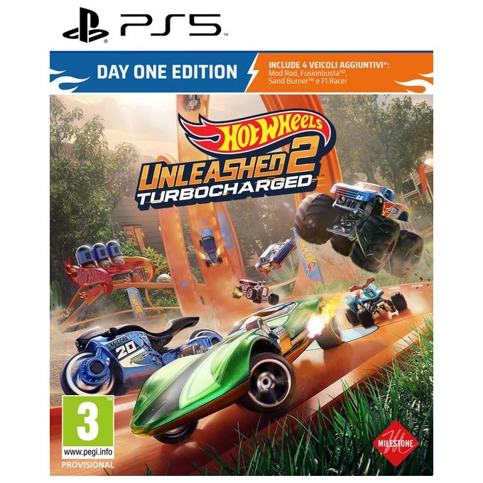 Milestone Hot Wheels Unleashed 2 Turbocharged Day One Edition Videogioco per PlayStation 5