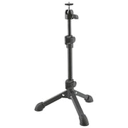 König and Meyer 19782 Supporto da Tavolo per Fotocamera in Acciaio con Testa Girevole 360° e Inclinazione 0-90° 1-4'' colore Nero
