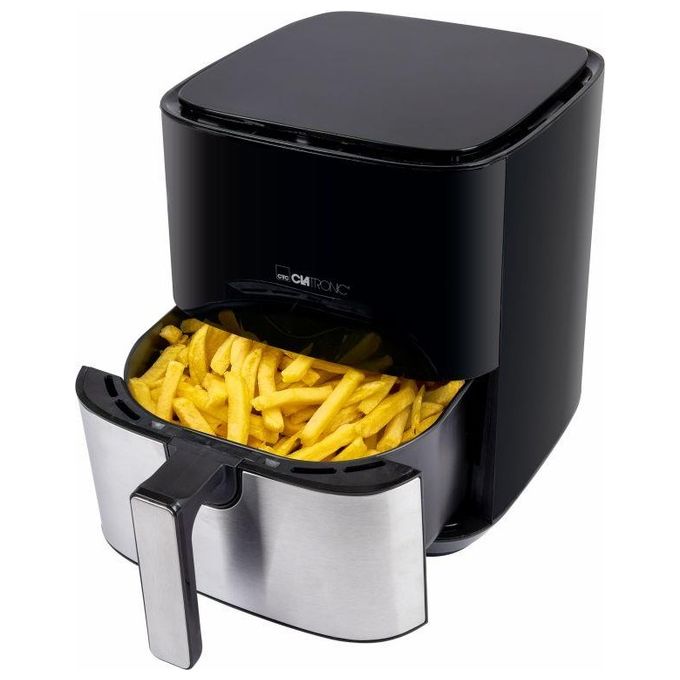 Clatronic FR 3782 H Friggitrice ad aria 5 L 1450 W 8 programmi display LED colore Nero Acciaio inox