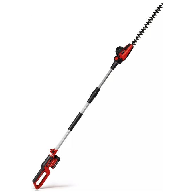 Einhell 3410585 GC-HH 18-45 Li T Tagliasiepi Telescopico a Batteria 18V lama 45cm 1400 tagli-min testina 7 posizioni Solo Body colore Nero