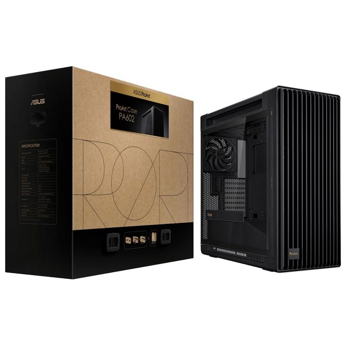ASUS ProArt PA602 Case PC Midi Tower Nero ATX EATX Vetro Temperato