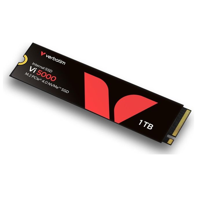 Verbatim 31826 Vi5000 SSD M.2 1 TB PCI Express 4.0 NVMe 3D NAND colore Nero
