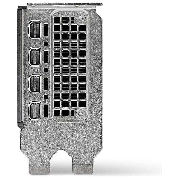 PNY VCNRTX2000ADA-SB RTX 2000 Ada Scheda Video 16 GB GDDR6 PCI Express 4.0 x8 4 x Mini DisplayPort Low Profile Dual Slot colore Nero
