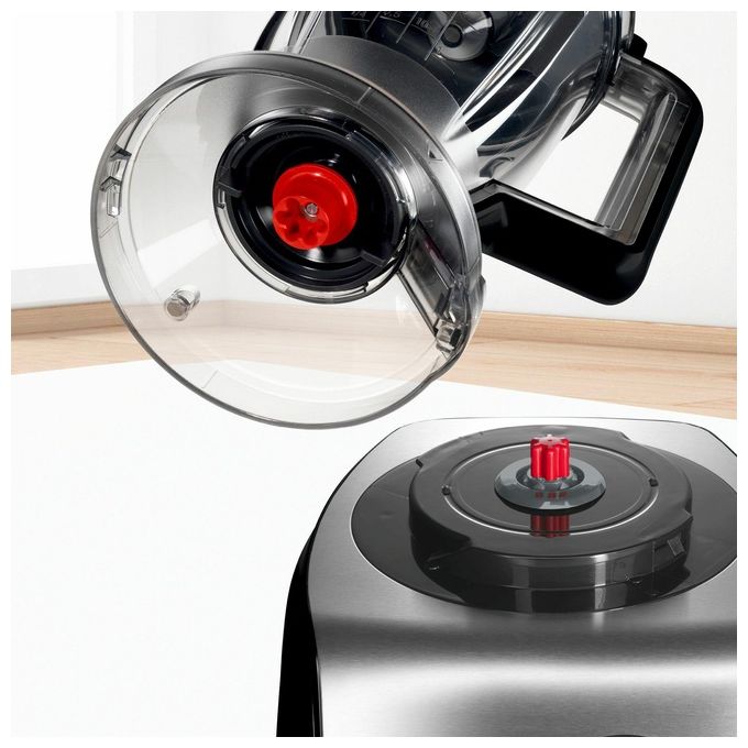 Bosch MC812M844 Robot da Cucina Multifunzione 1250W 3,9 Litri Alluminio