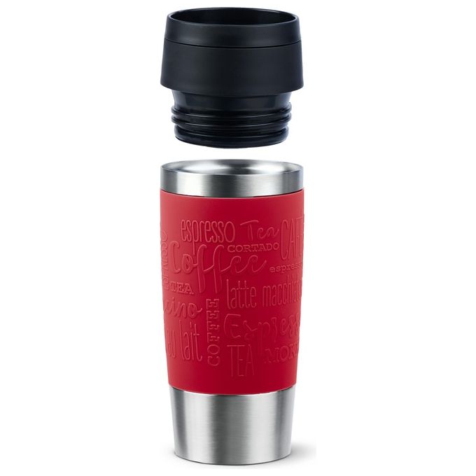 Emsa Tazza Termica Travel Classic Comfort 0.36 Litri Rosso Scuro