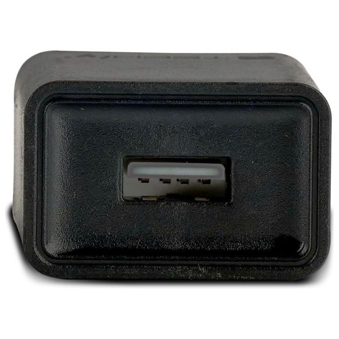 Techly Caricatore Alimentatore Usb-A da Muro 5V 2.4a per Smartphone o Tablet