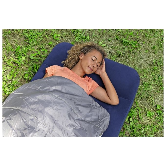 Bestway Materasso Gonfiabile Singolo con Pompa Pedale Blu