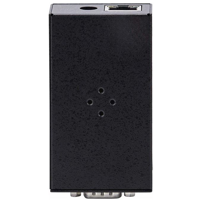 StarTech I13-SERIAL-ETHERNET Adattatore da Seriale a Ethernet 1 Porta RJ45 10-100 Mbps DB9 Metallo Montaggio Parete Guida DIN colore Nero