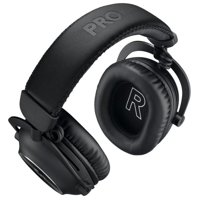 Logitech G 981-001263 PRO X 2 LIGHTSPEED Cuffie Gaming Wireless Bluetooth Driver Grafene 50h DTS 7.1 Surround colore Nero