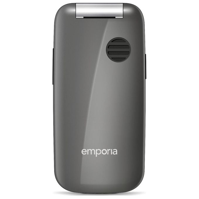 Emporia EMPORIAONE Telefono per Anziani a Conchiglia 2.4'' 2 MP Bluetooth 3.0 IP54 colore Grigio Argento