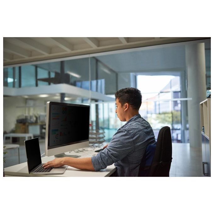 3M PF235W9B Filtro Privacy senza Bordi per Display da 23,5