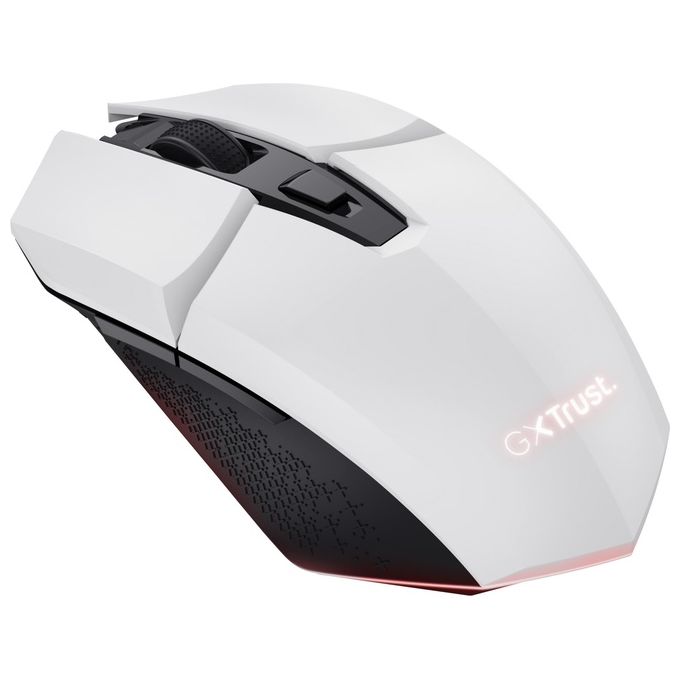 Trust GXT 110 Felox Wireless Mouse Gaming Wireless Bianco