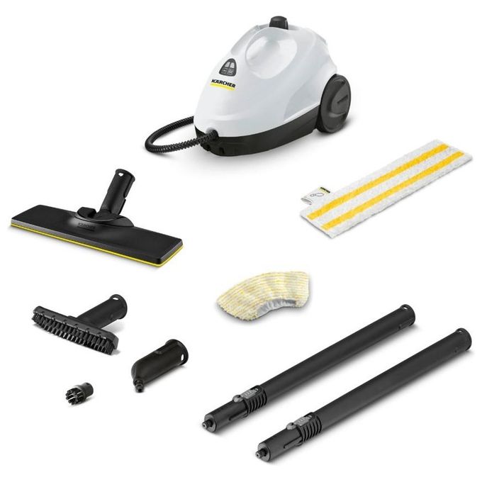Kärcher 1.512-600.0 SC 2 EasyFix Pulitore a Vapore 1500 W 3.2 bar Serbatoio 1 L 75 m² colore Bianco