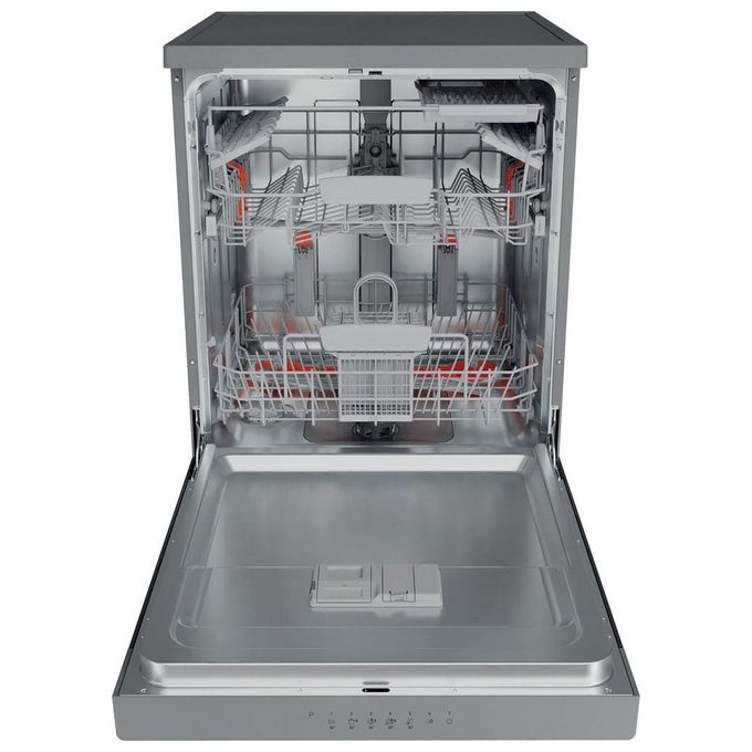 Hotpoint HFC 3C41 CW X Lavastoviglie Libera Installazione 14 coperti Classe C 41 dB Active Dry Aquastop (85x60x59 cm) colore Inox