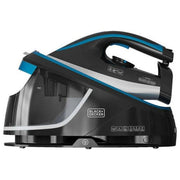Black+decker BXSS2401E Ferro da stiro con caldaia 2400W vapore continuo 200g-min serbatoio 1.5L piastra ceramica colore Nero