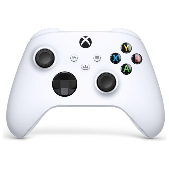 Microsoft QAS-00009 Xbox Wireless Controller Gamepad Analogico Digitale Bluetooth Xbox Series X S Xbox One PC Android iOS colore Bianco